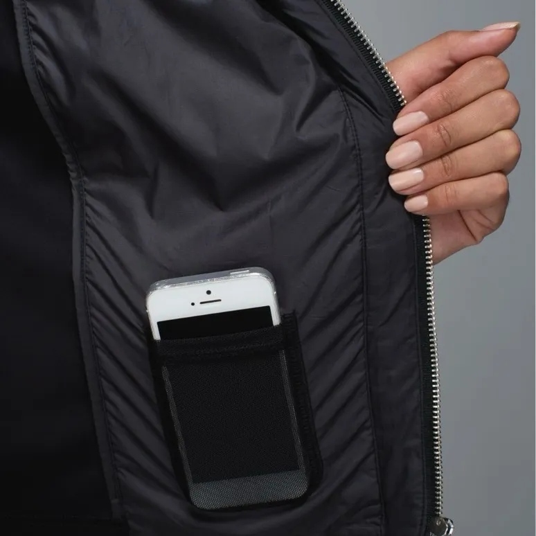 Lululemon Cardigan & Again Jacket Coat Black Rare 2014 Edition – NWOT Size 6 - Image 8