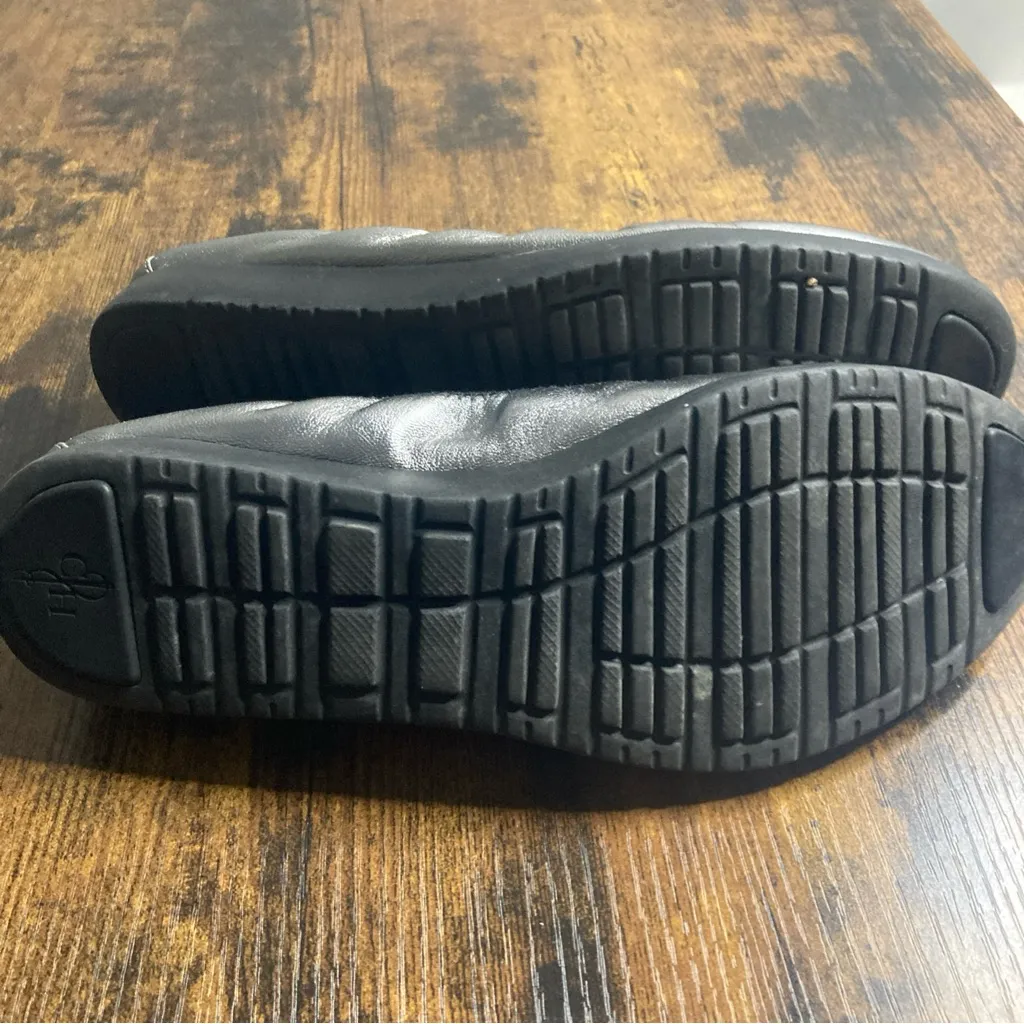 Cole Haan Gilmore ballet flats 7 silver metallic leather - Image 7