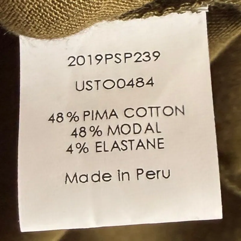 NWT Universal Standard Sz XS Dione Twist Tee Top Military Olive Green - Image 7