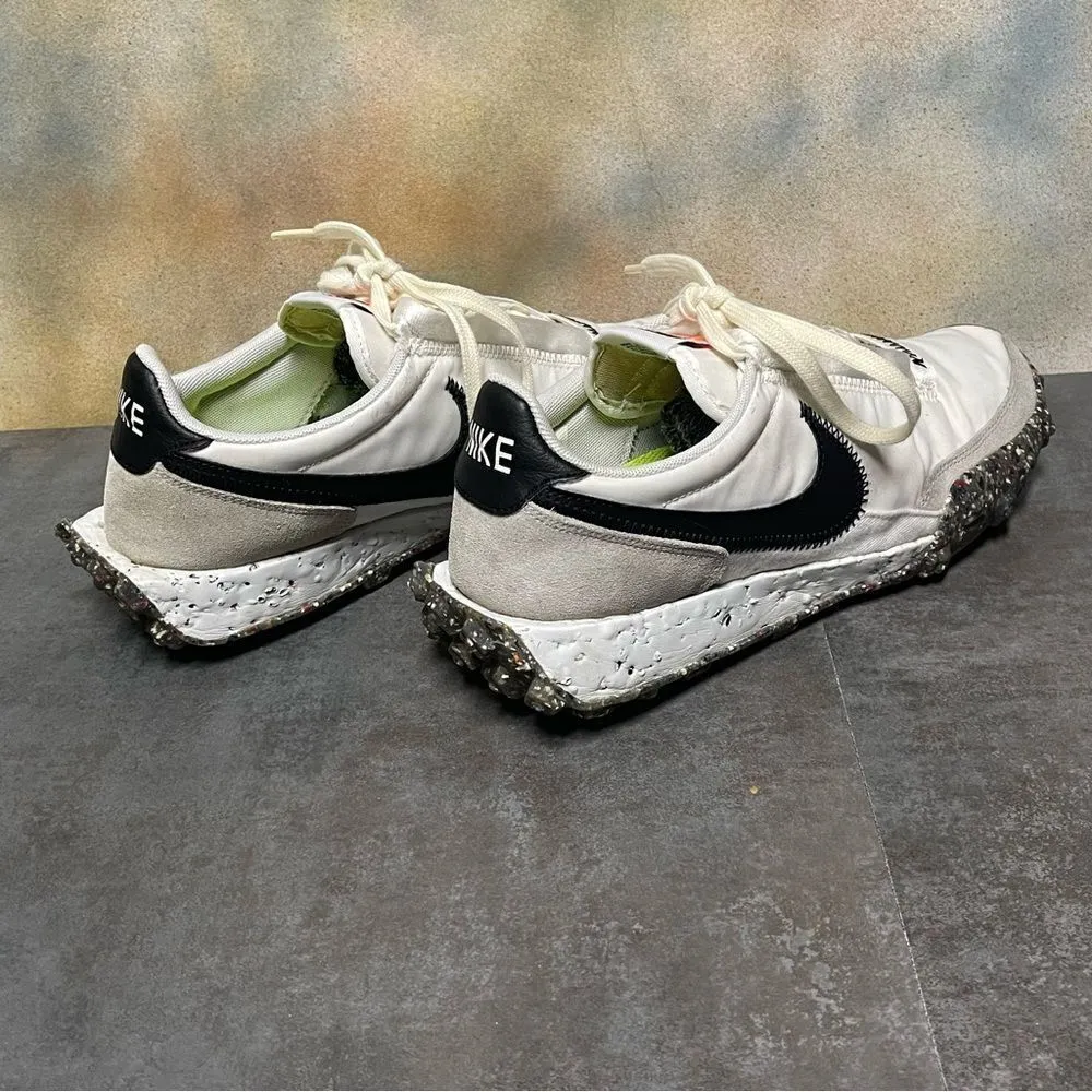 Nike Waffle Racer Crater White/Black Women's Sneakers Size 10M - Image 12
