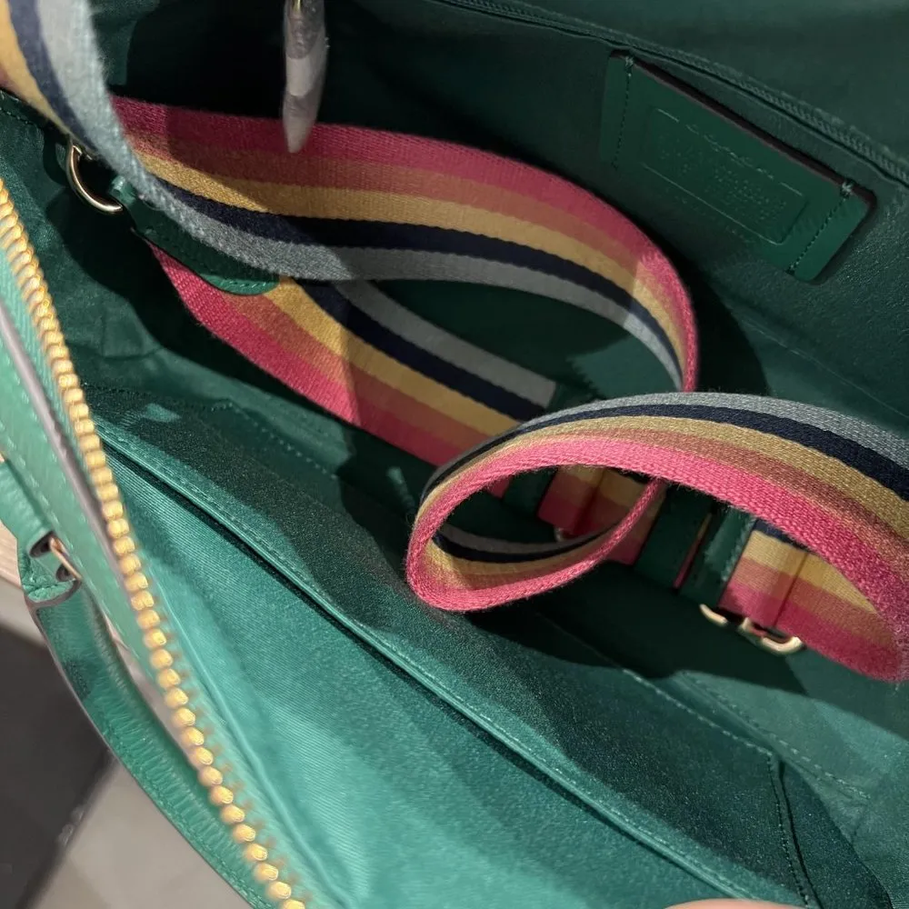 COACH Rowan Satchel With Diary Embroidery C8280 - Image 7