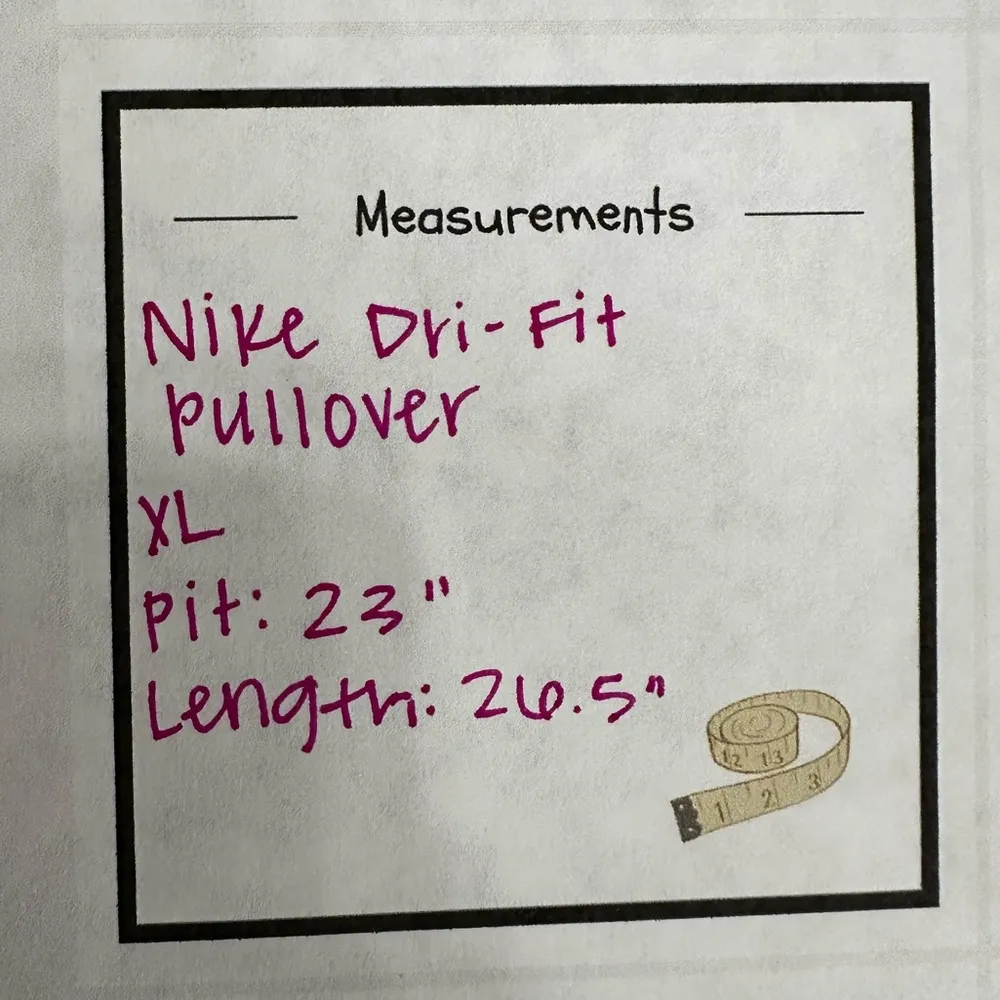 Women’s Nike DRI-FIT Pullover XL Blue Running Top - Image 6