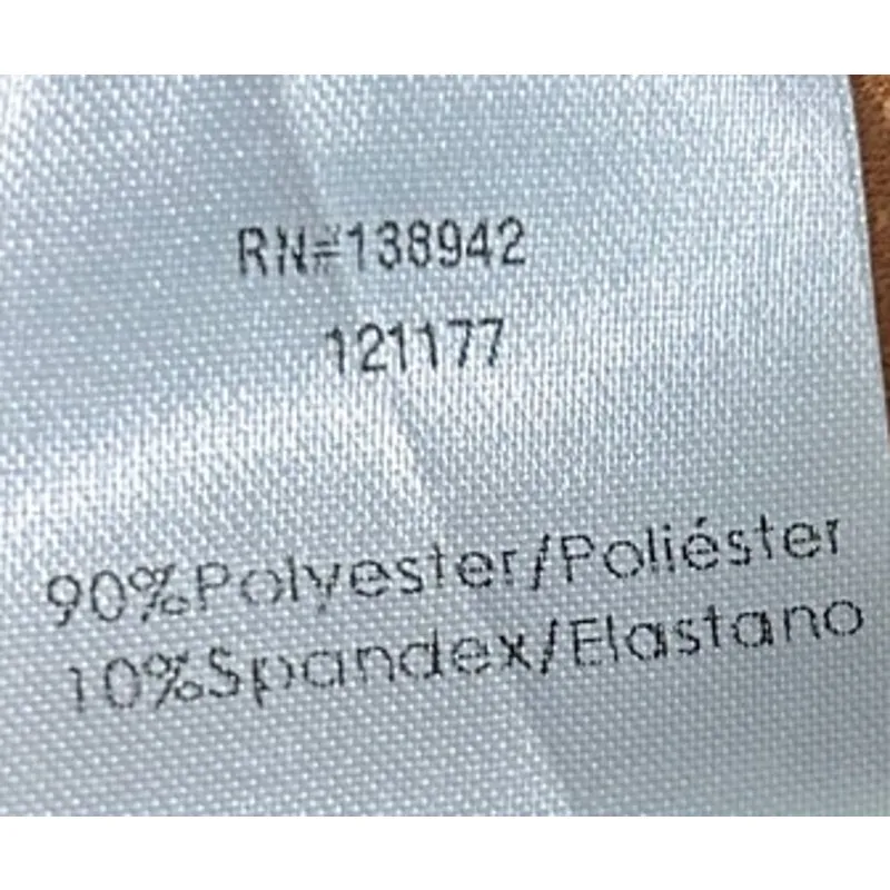 Ontwelfth Women's Waterfall Collar Faux Suede Fringe‎ Hem Vest Size S Brown - Image 6