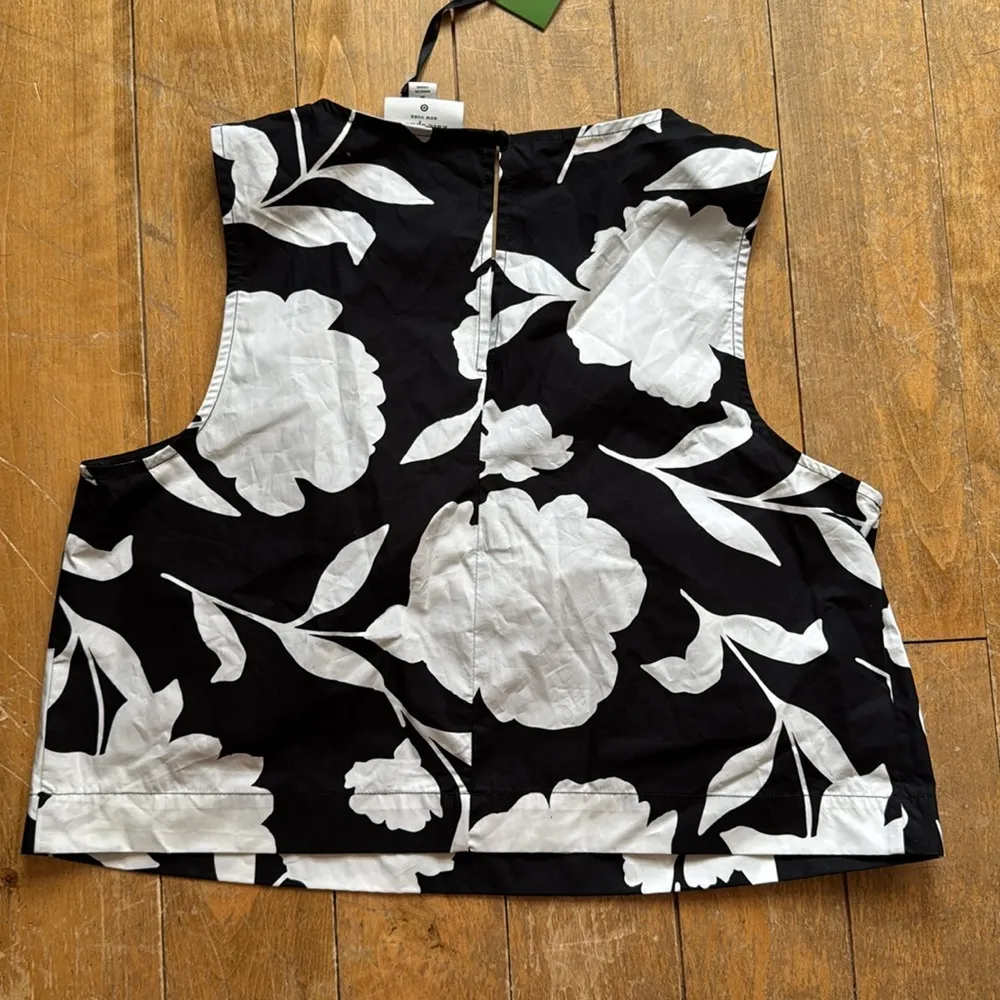 Kate Spade New York Classic Rose Shell Tank Top Medium NWT - Image 5