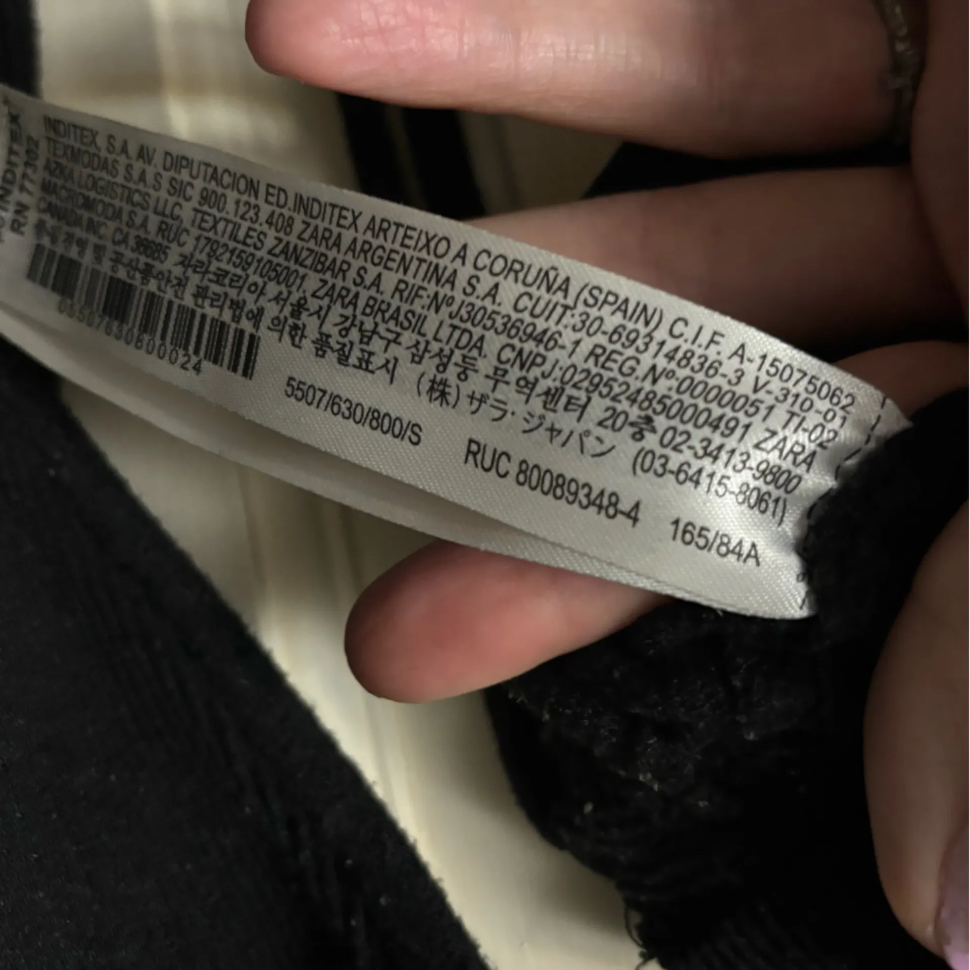 Zara crew neck sweater lace up sides - Image 5