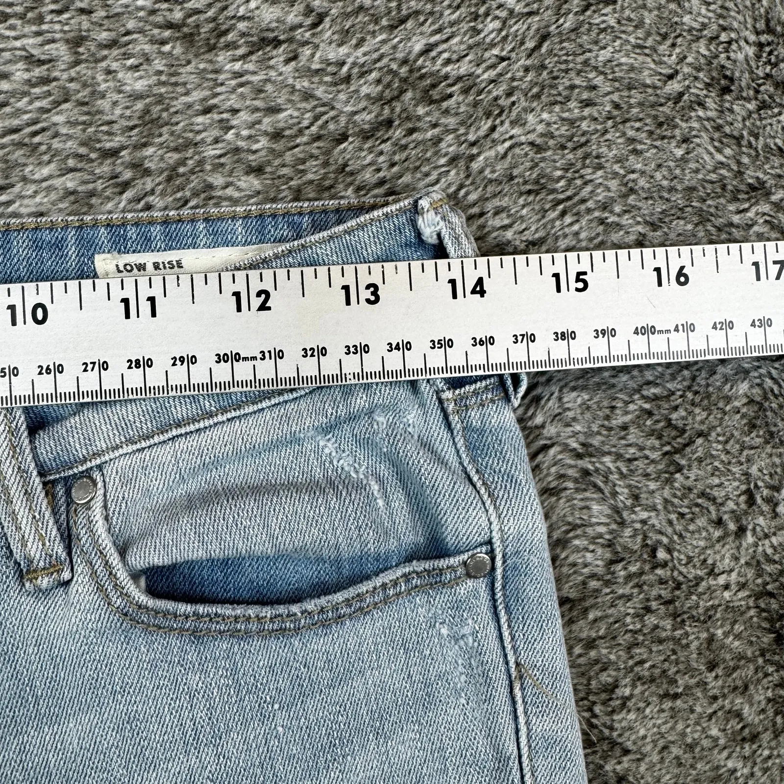 Bullhead Denim Co. Denim Jeans Low Rise Skinniest Women's 26 Blue - Image 8