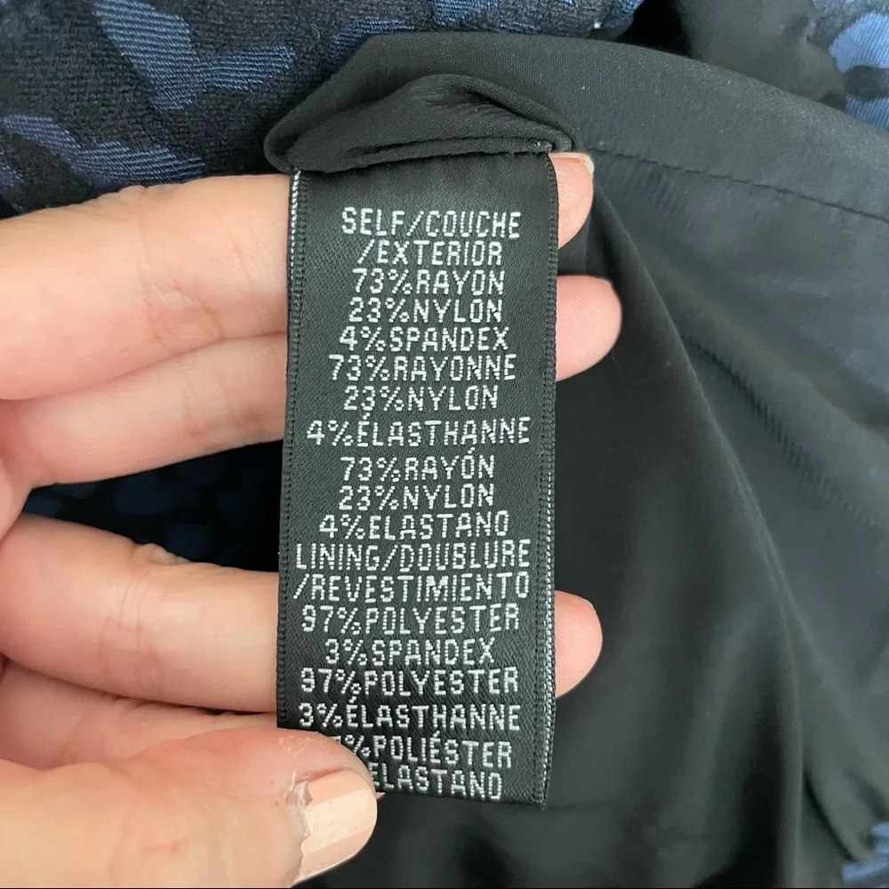 Nicole Miller Artelier patterned double breasted blazer - Image 3