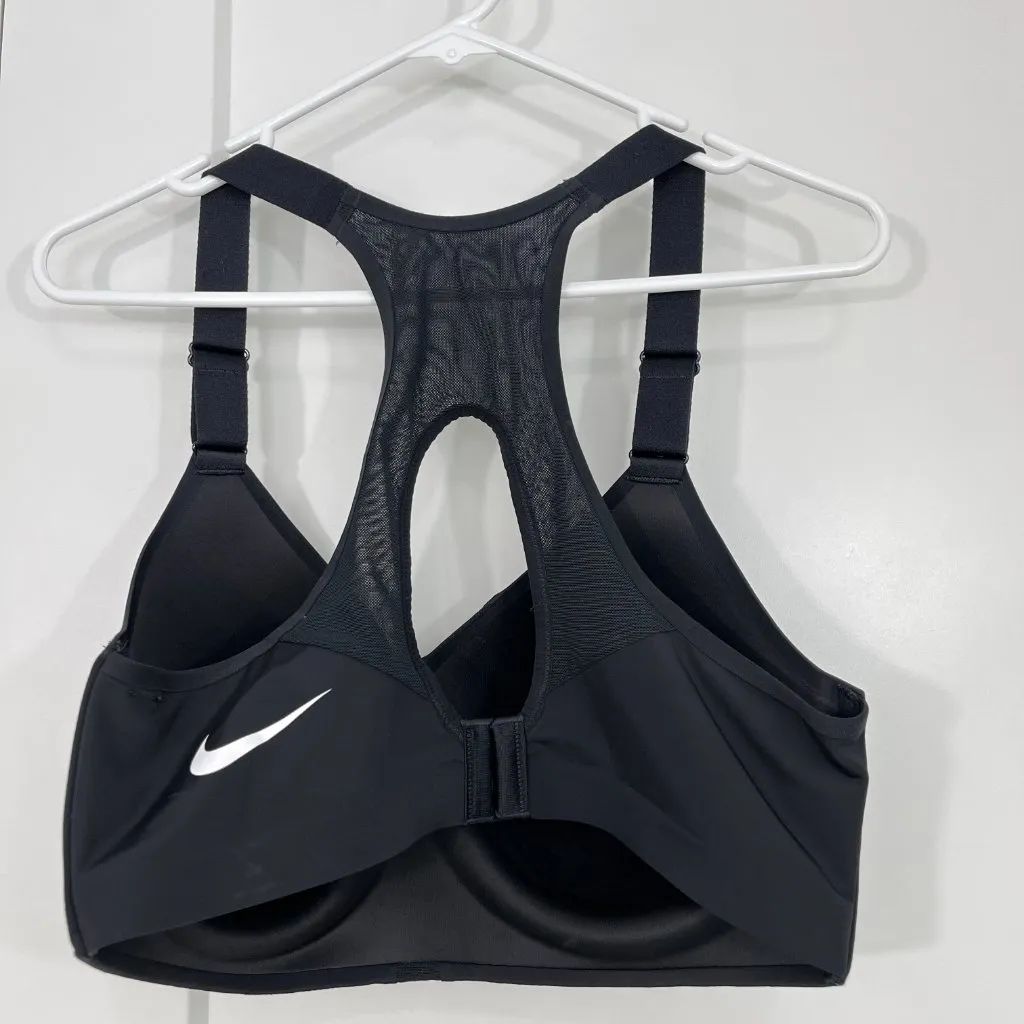 Nike 38DD Black High Support Racerback Rival Sports Bra - Image 10