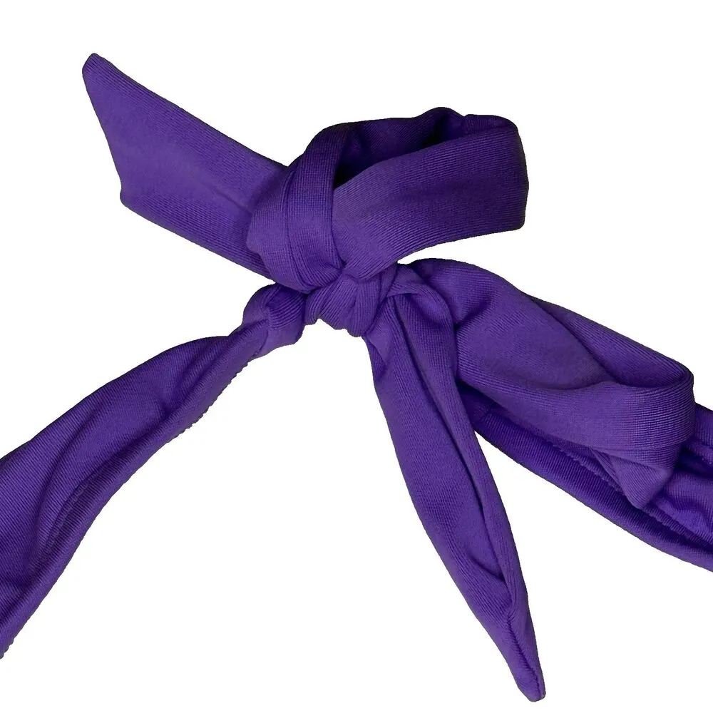 Wild Fable Dark Purple 5-Way Halter Swim Bikini Top Plus Size 2X (20 - 22) NEW - Image 5