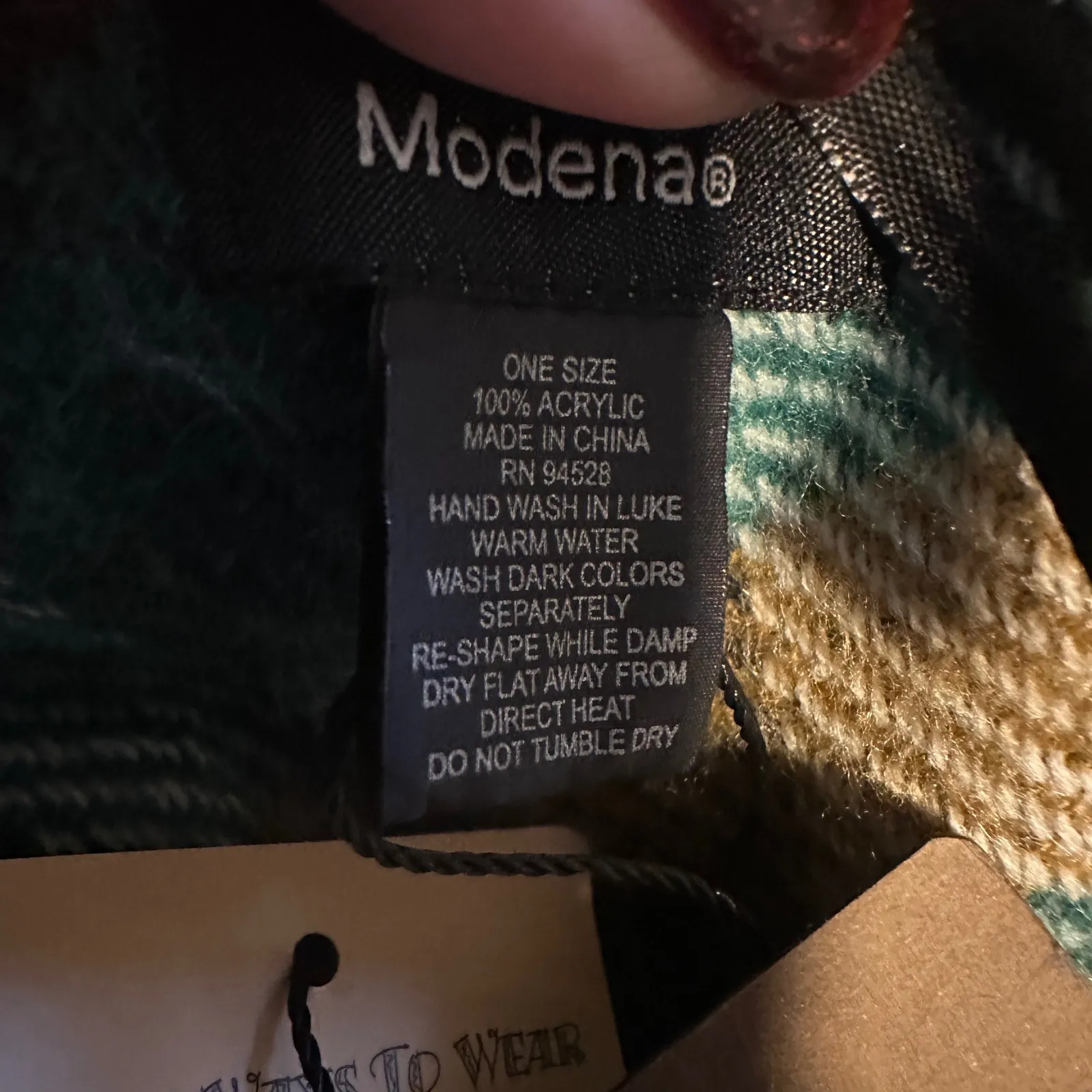 Modena Plaid Cape Poncho Scarf Shawl Women Green Brown Tan Buckle Closure Fringe Gray - Image 10