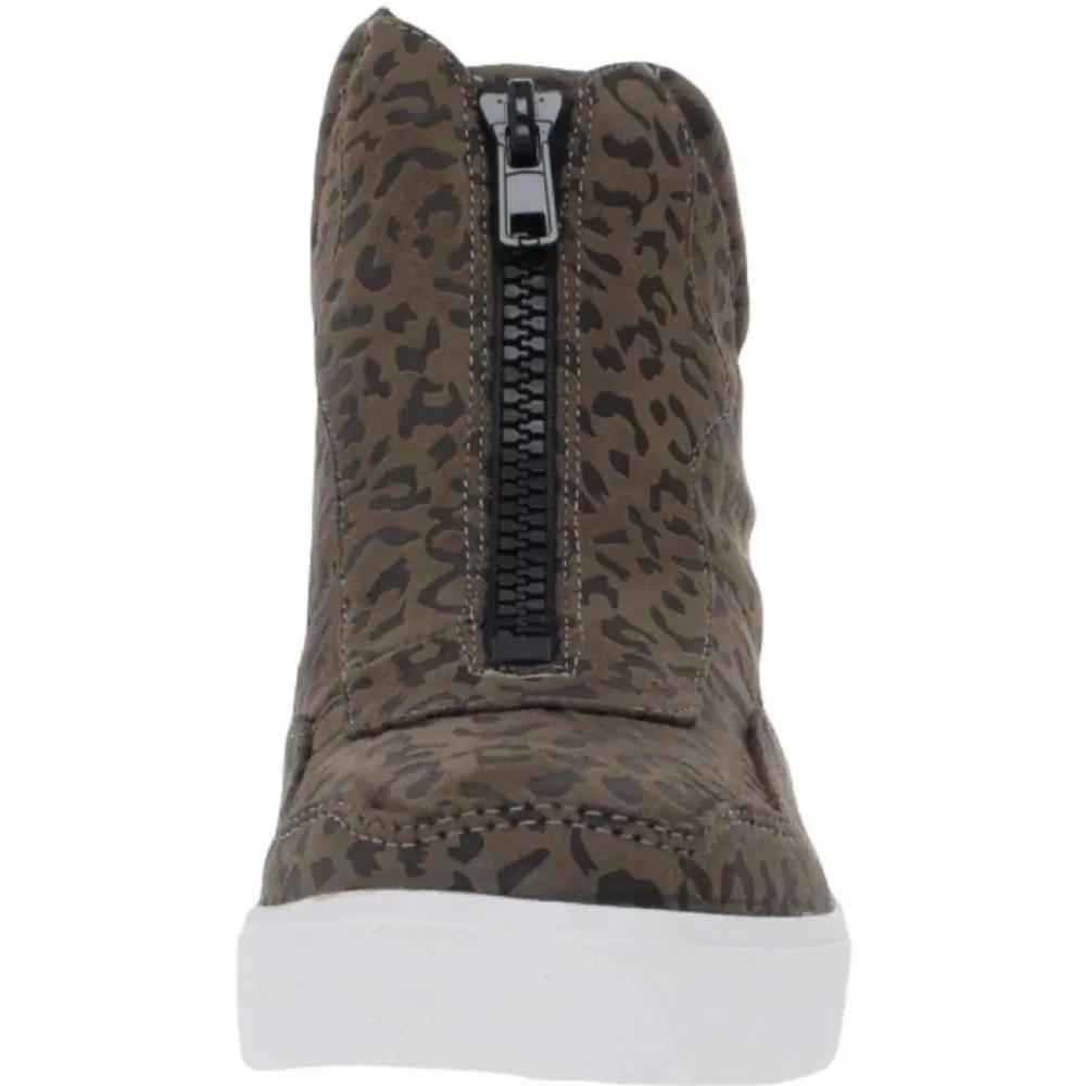 COCONUTS BY MATISSE 7.5 M Long Live Animal Print High-Top Wedge Sneaker Boot - Image 3