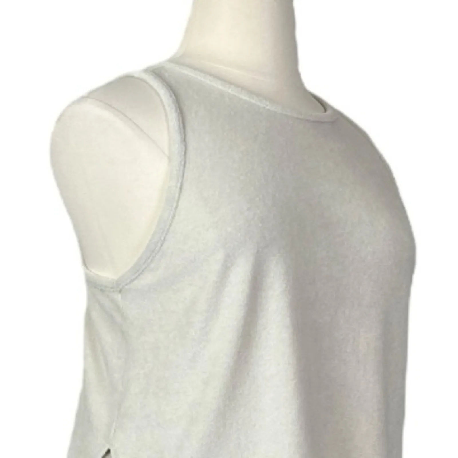 A New Day Target Short Tank Set Terry Elastic Waist Cream Women’s Size XL/1X - Image 7