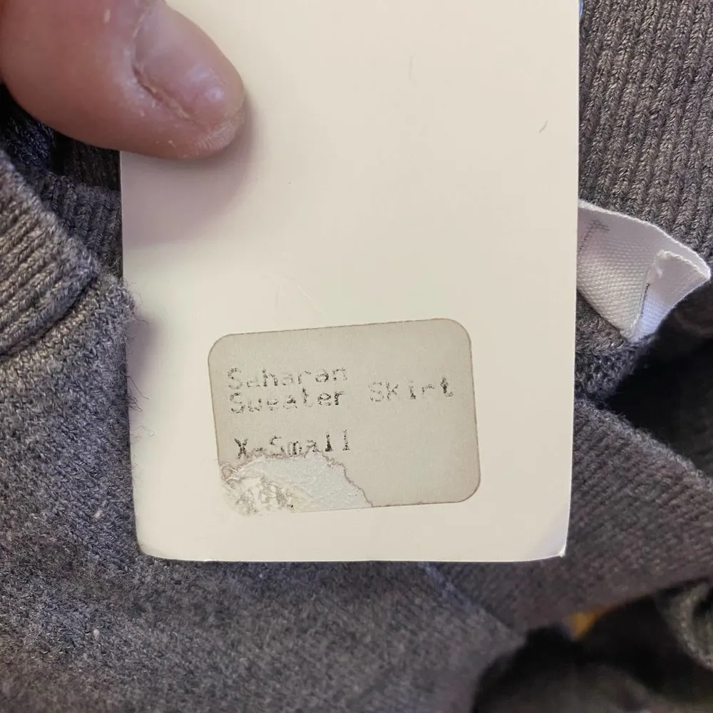 NEW THML Saharan Gray Zebra Tie Waist Preppy Western Minimalist Sweater … - Image 3