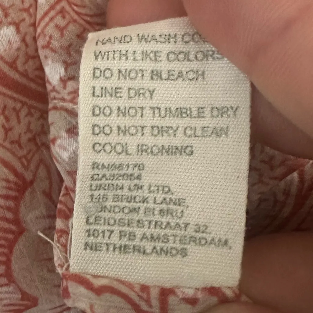 Forever That Girl Anthropologie Bohemian Tie Front Maxi Shirt Dress XS - Image 15