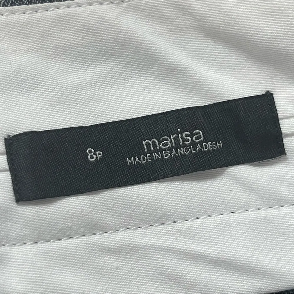 Loft Ann Taylor Loft Womens Marisa Pants Gray Stretch Blend Trouser 8P - Image 7