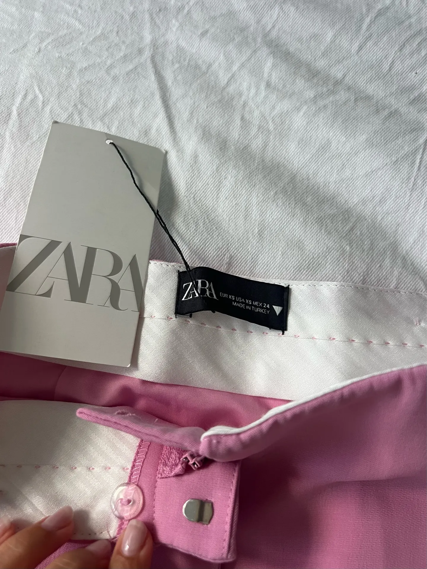 Pink ZARA Skirt Mini - Image 2