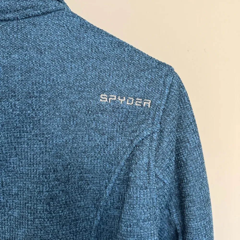 Spyder Blue Zip-Up Jacket - Image 6