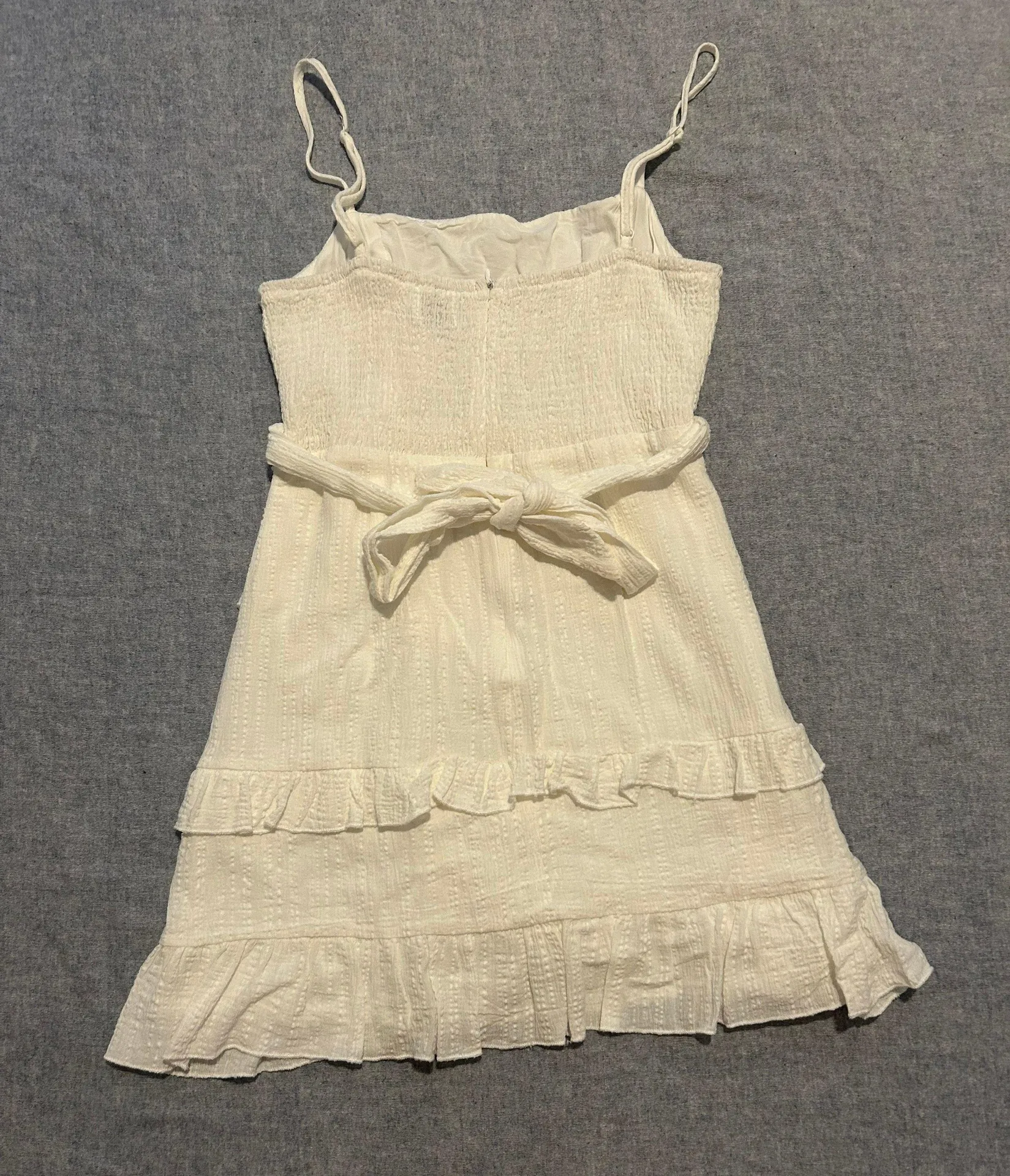 White Mini Dress - Image 4