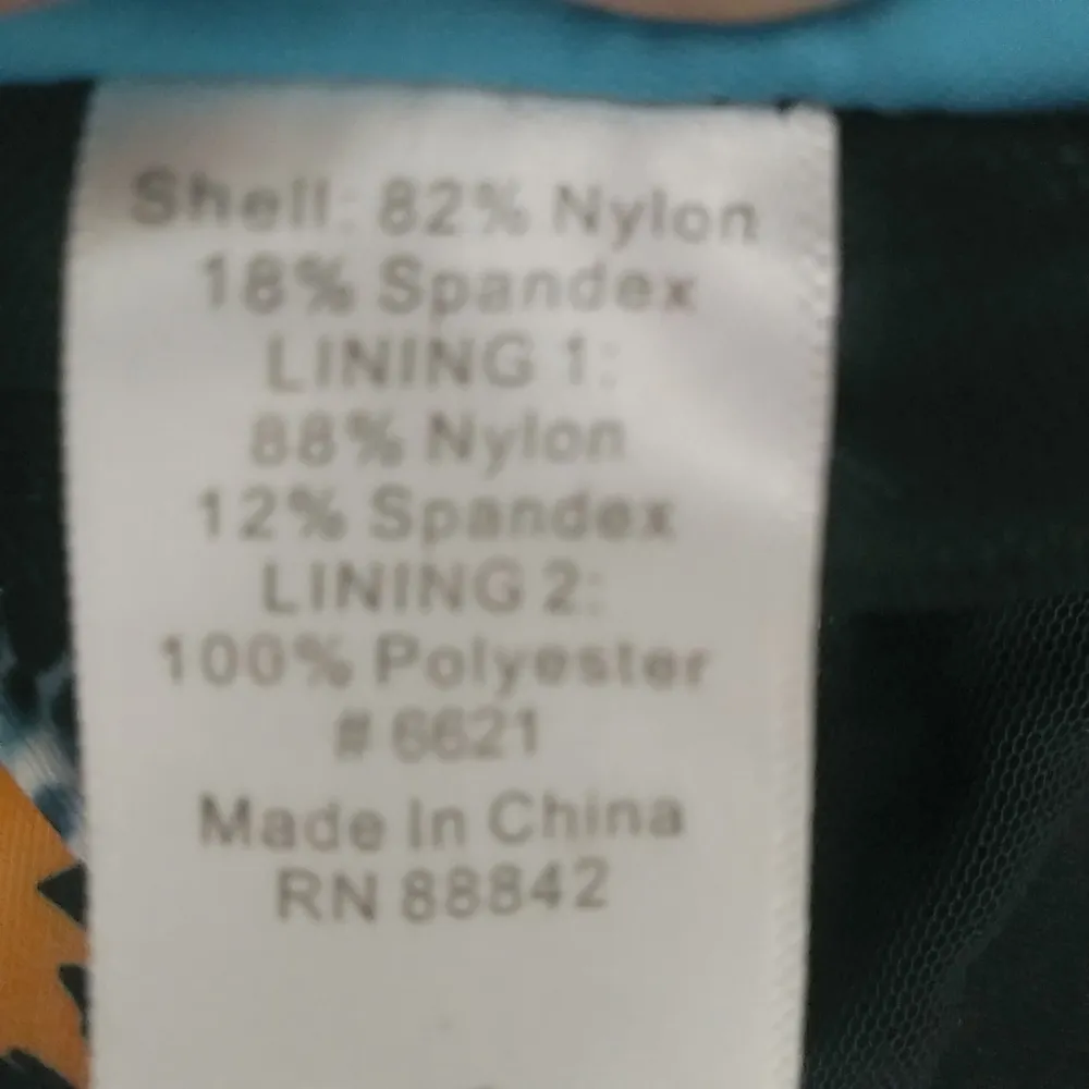 Swim Sexy 18 Strappy One Piece Black Animal Art Swim Suit Pink - Image 10