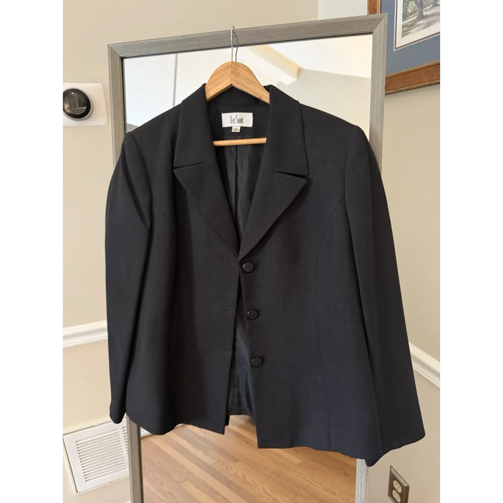 Le Suit Gray Blazer, Women's Size 16W - Image 2