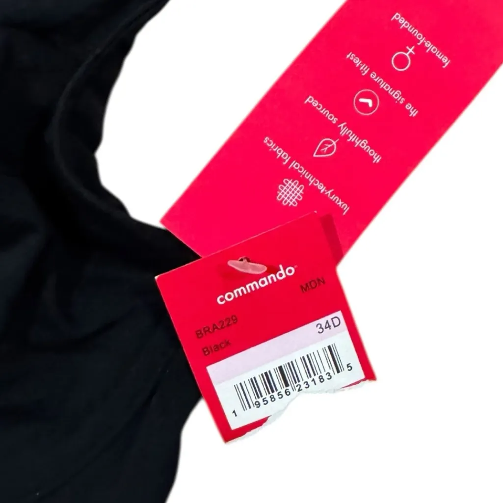 commando Butter Better Than Nothing Bra Black 34D - Image 6