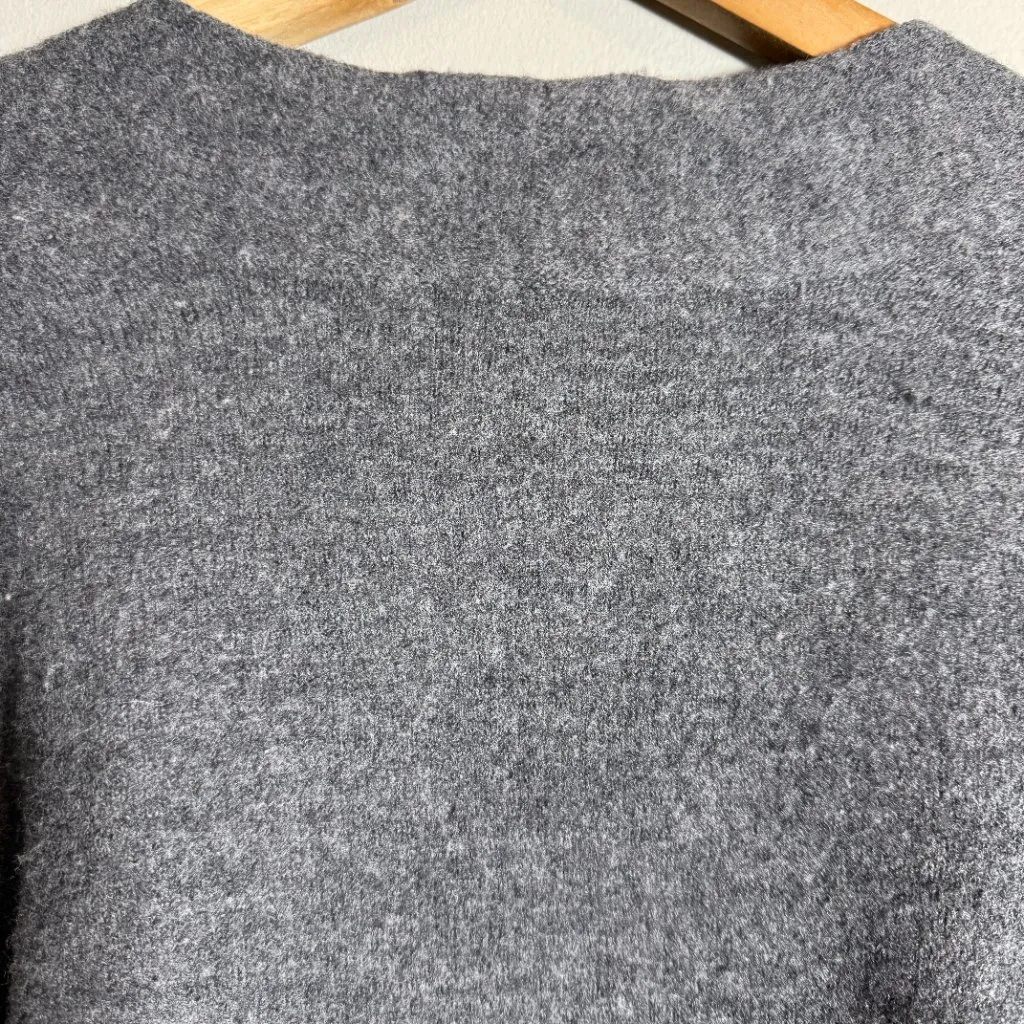 Eileen Fisher Merino Wool Long Kimono Cardigan Sweater Women's XS Ash Open Front - Image 13