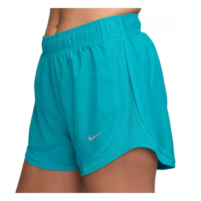 Nike Tempo Dri-FIT Mid-Rise Brief Lined Running Shorts Turquoise Blue Small NEW - Image 4