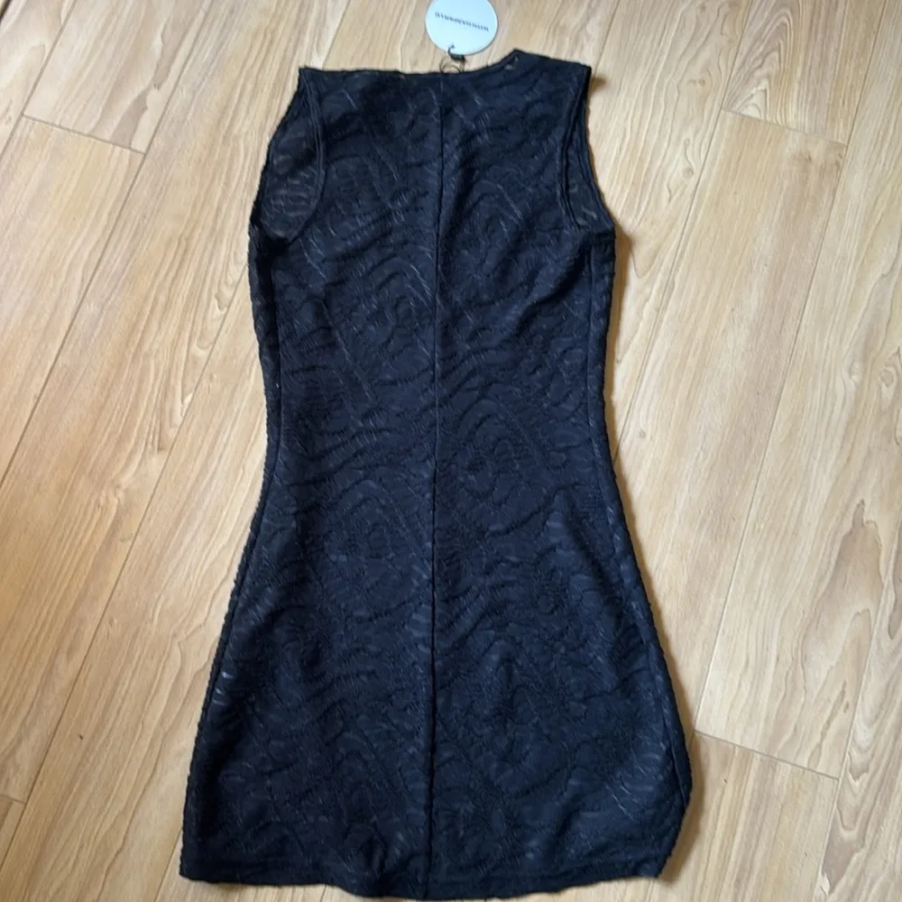 With Harper Lu Lace Long Top Black Size XS - Image 4