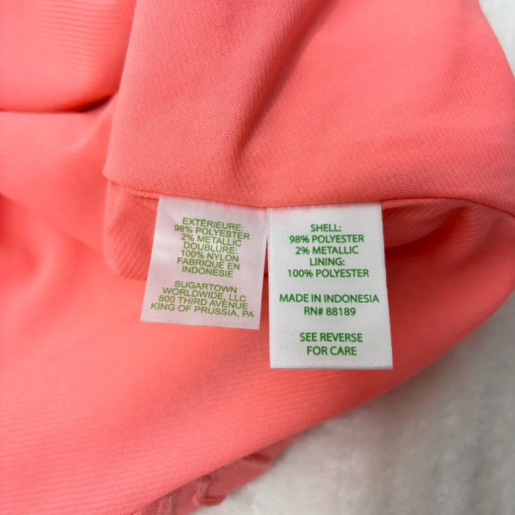 Lilly Pulitzer Womens Pink Drop Waist Kent Sleeveless Dress Size S‎ - Image 15