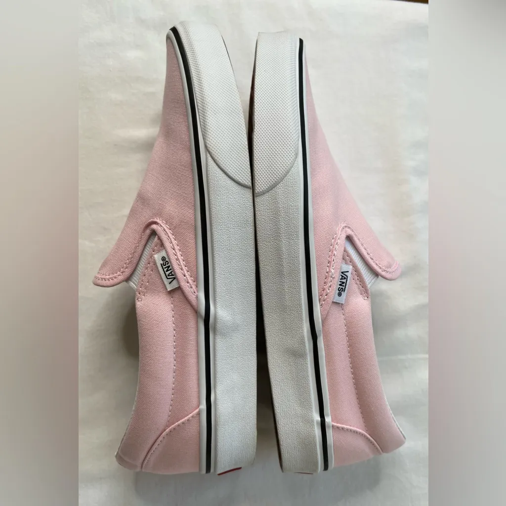 Vans  Classic Slip-on Blushing/True White, Women’s 9, Men’s 7.5 - Image 8