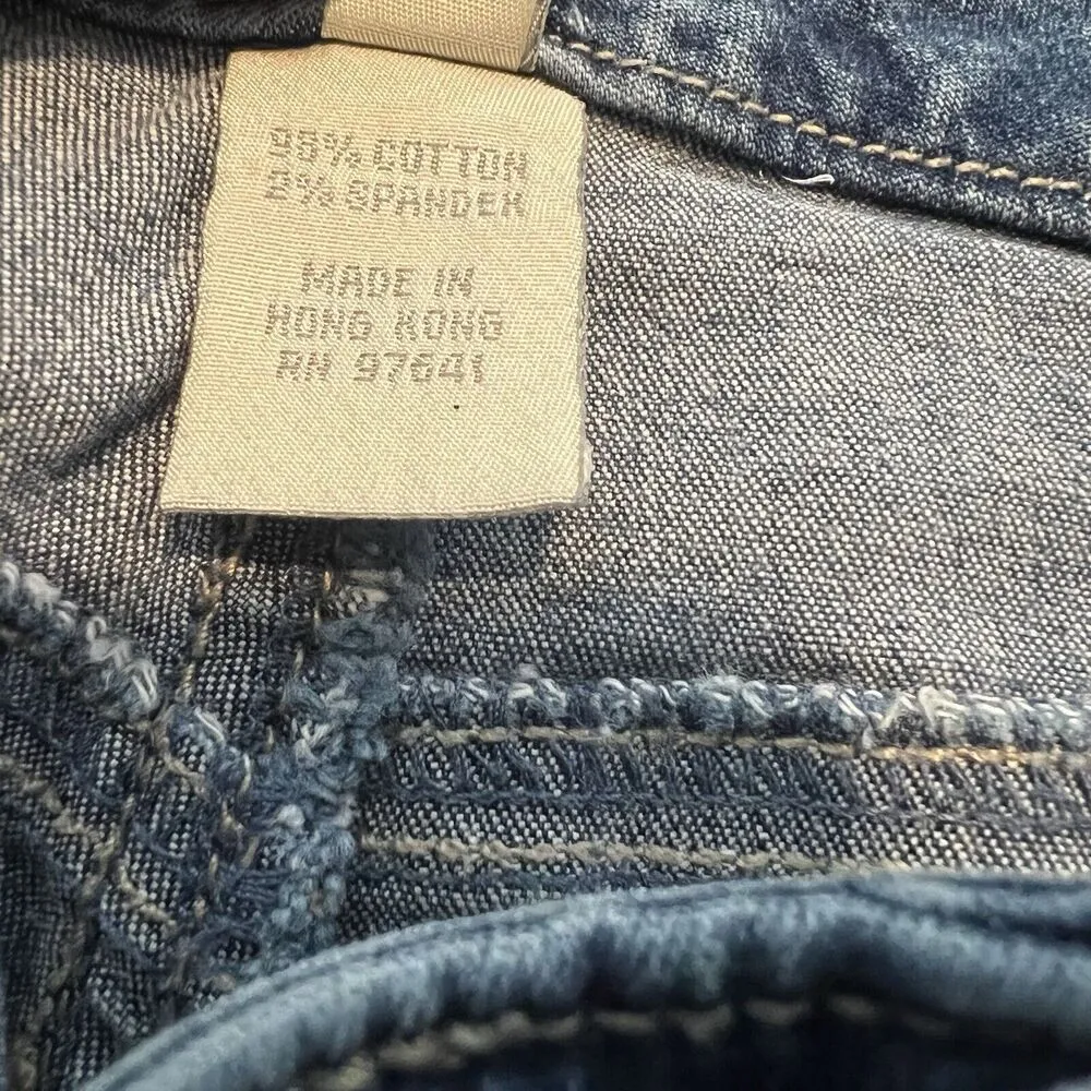 J. Jill  Women’s Jeans Pants Sz 16 Boot Cut Wide Leg Vintage Y2K - Image 5