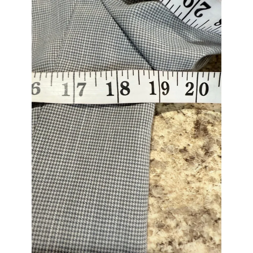 Women's Tahari Arthur S. Levine Gray Blazer Suit Jacket Size 6 - Image 4