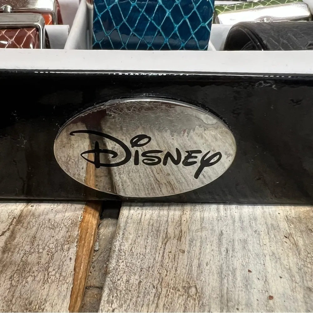 Vintage Disney Mickey Mouse Watch Set 6 Bands MZ Berger & Co Collectible Blue - Image 13