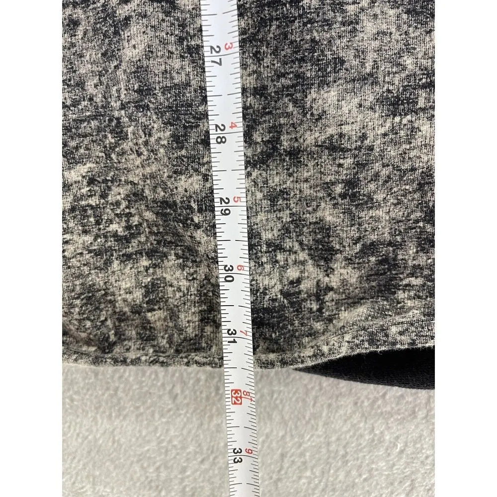 NUMPH Make an Entrance Women's Black Wash Shift dress Teal Cap Sleeve Medium - Image 5