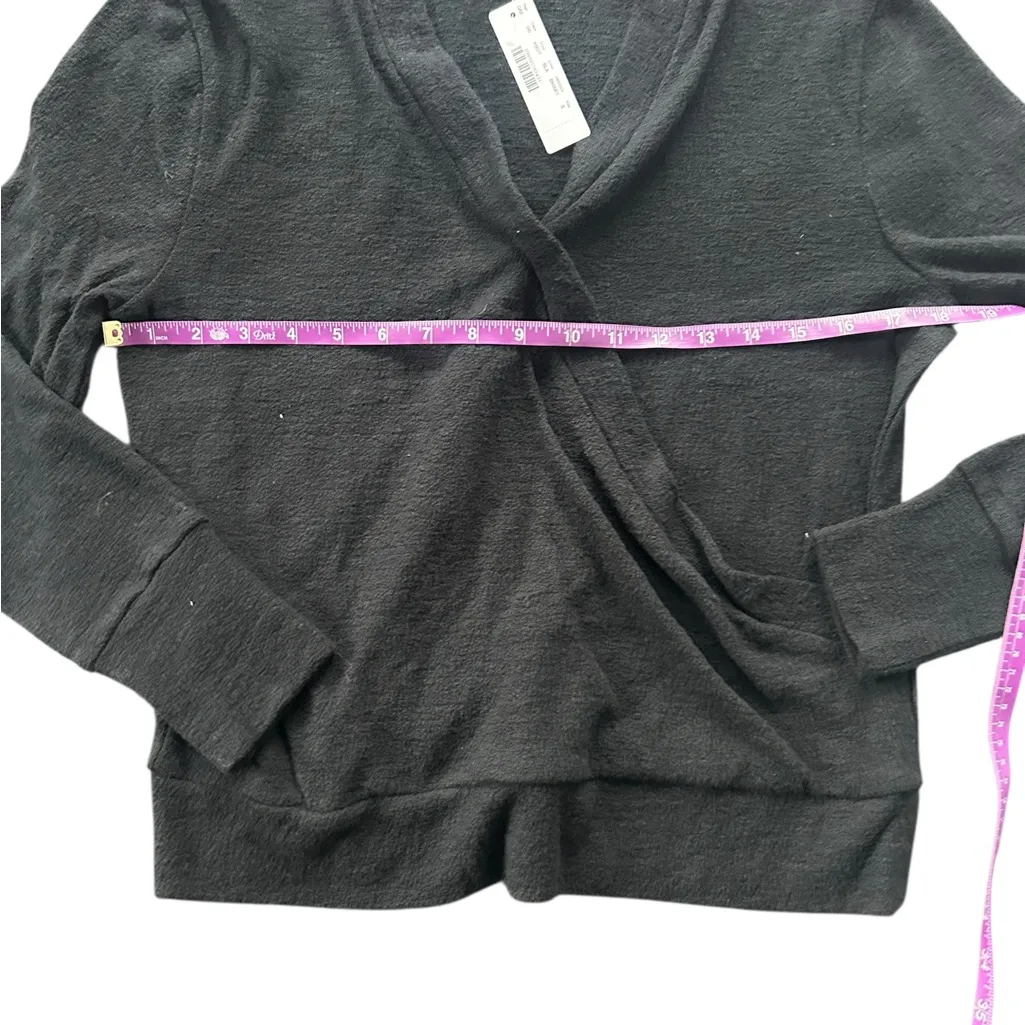 J. Crew Black V-Neck Sweater Size Small NWT - Image 4