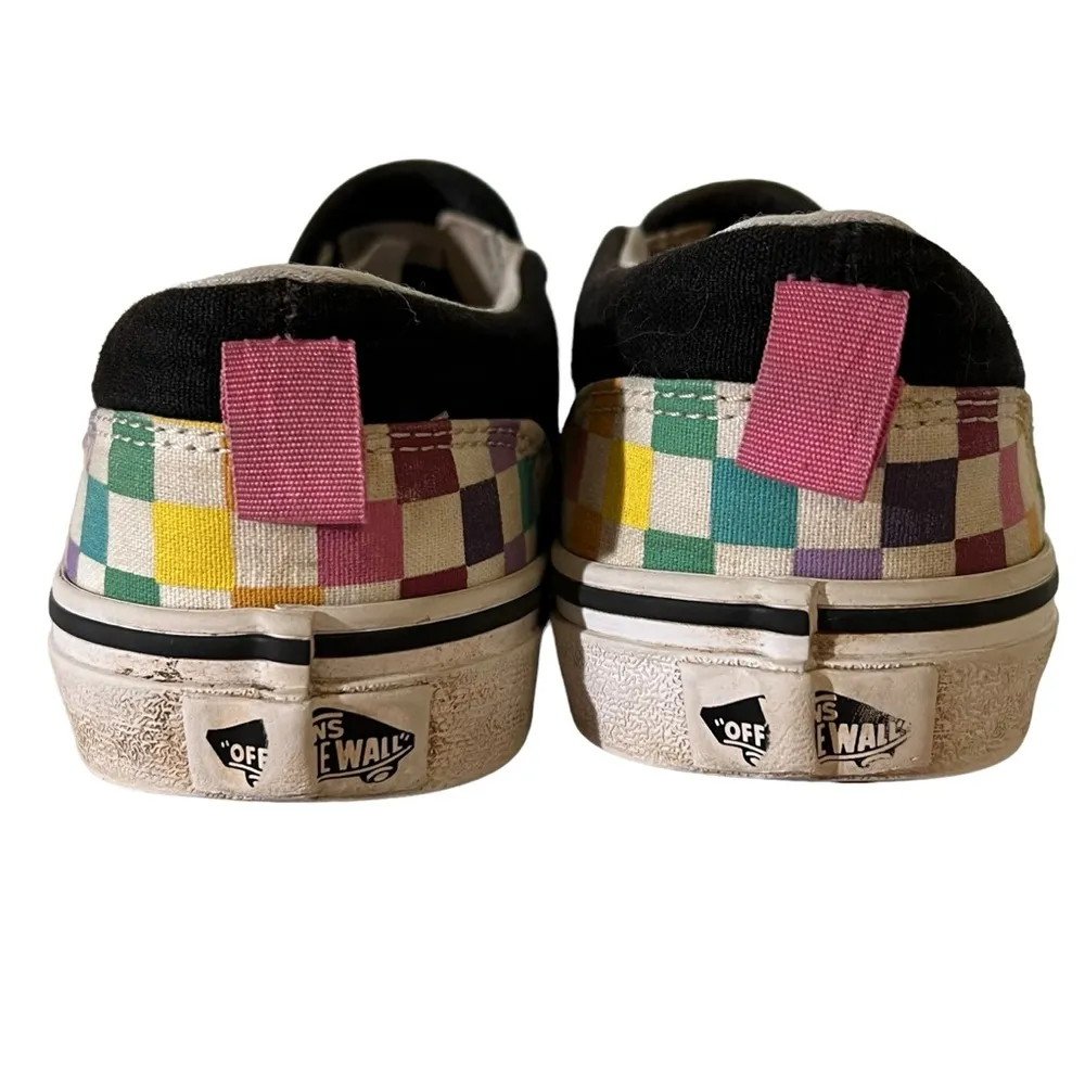 Vans Sneakers Checkerboard Slip On Pride Rainbow Skater - Image 4
