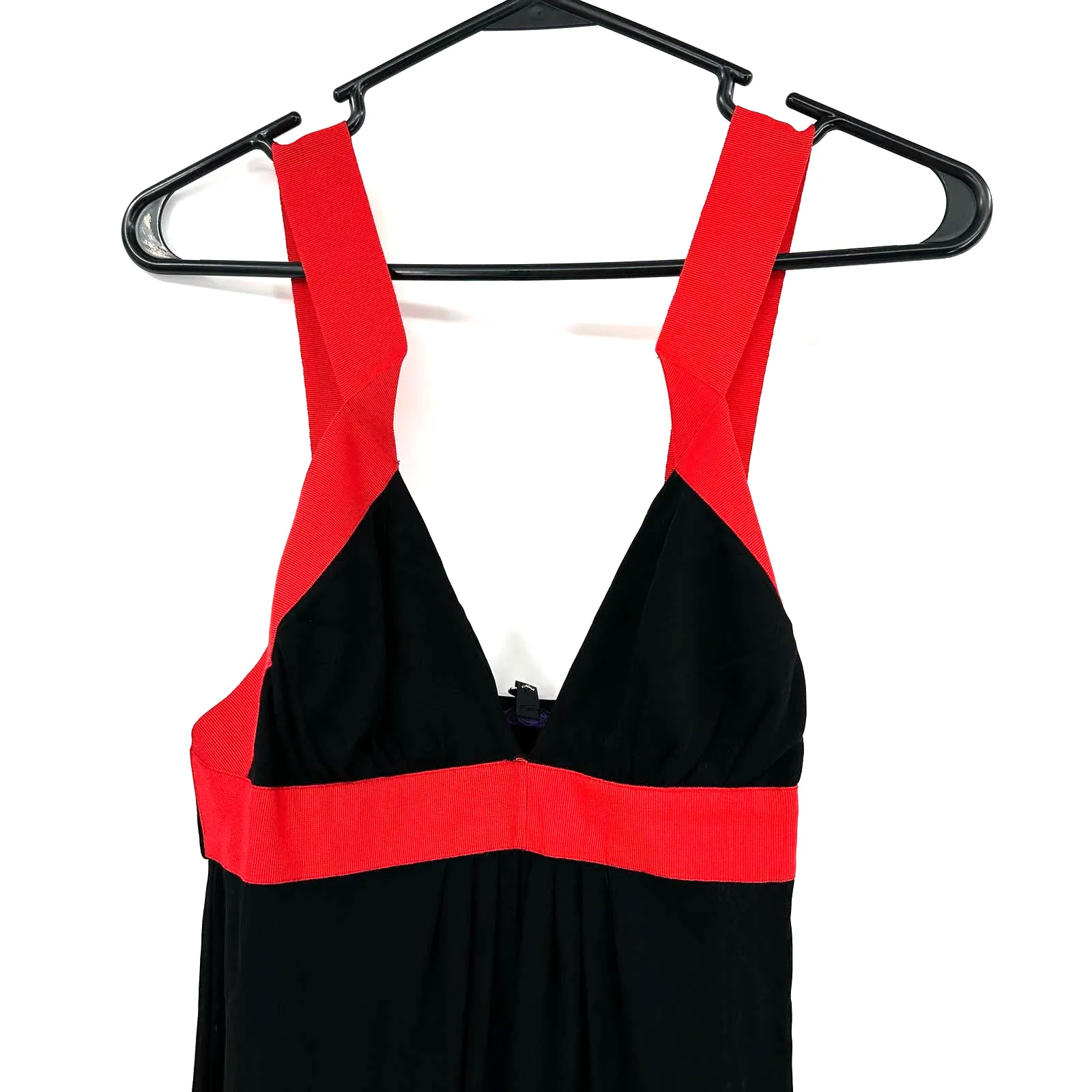 Karen‎ Brost size small sleeveless dress black red new with tags bow detail - Image 3