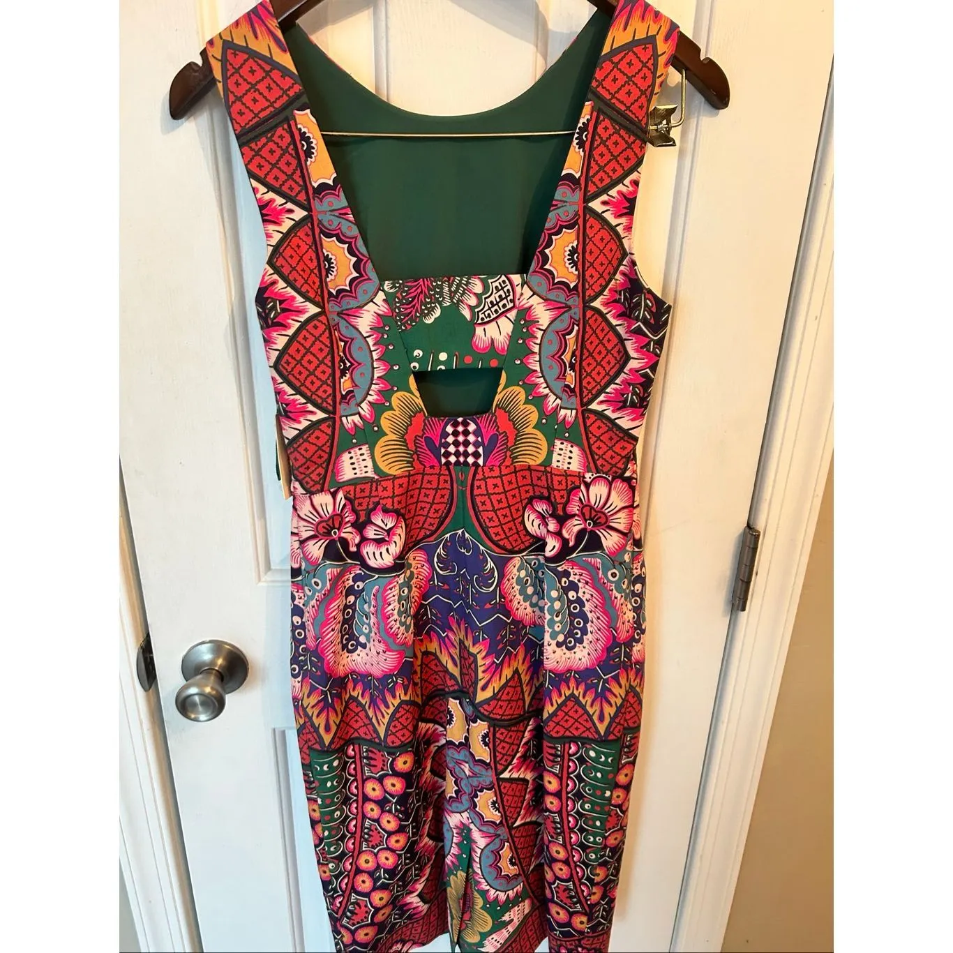 Anthropologie Maeve KALEIDOSCOPE Sheath Sleeveless Dress Lined Sz 2  NEW - Image 5