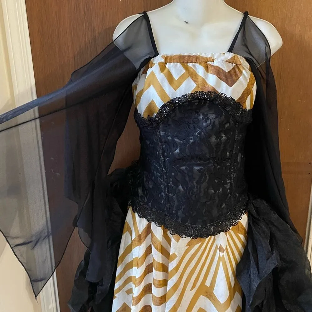 HP Helga Hufflepuff cosplay costume Black - Image 4