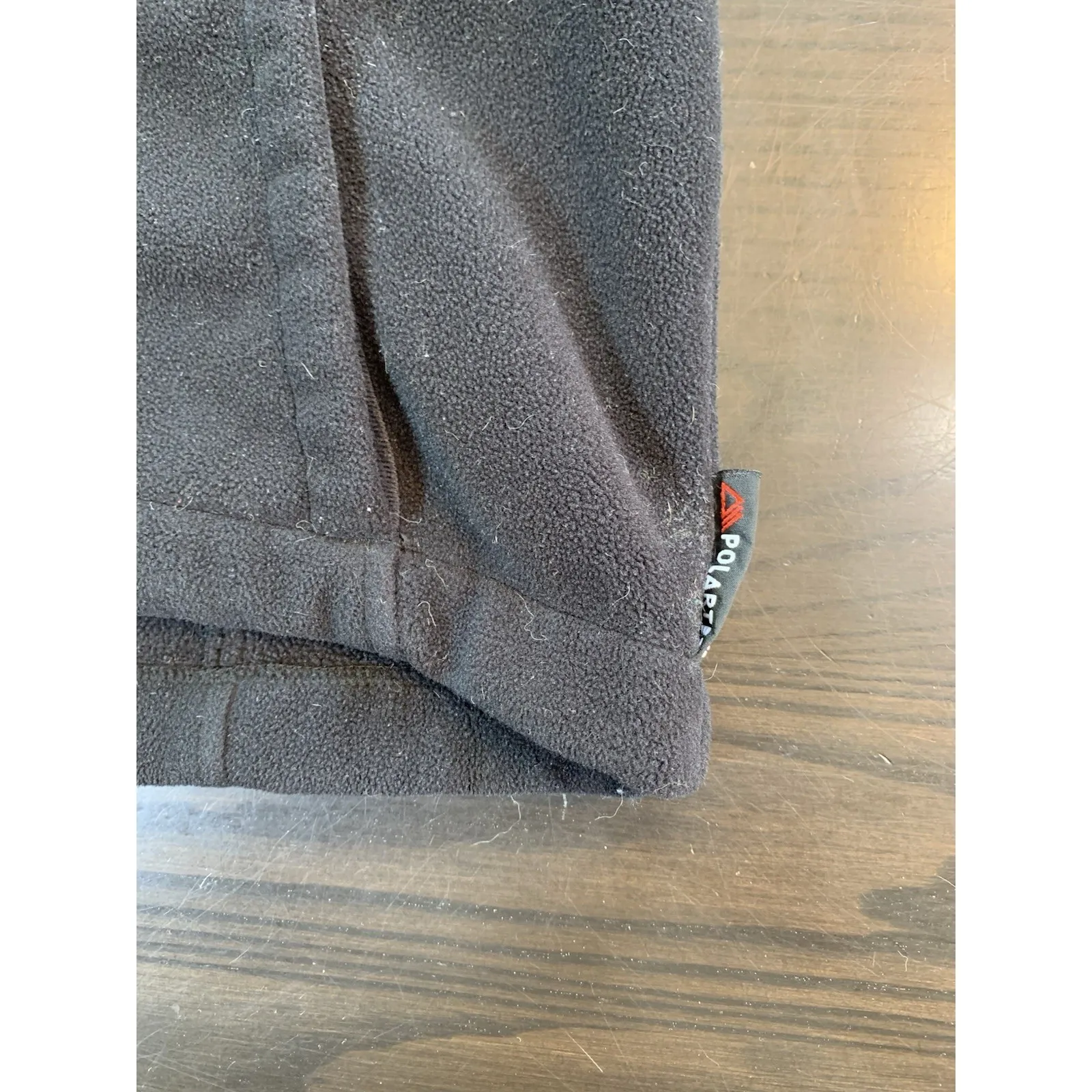 EMS Womens Black Fleece Jacket Small Made Canada Minimalist Basic Vintage‎ - Image 4