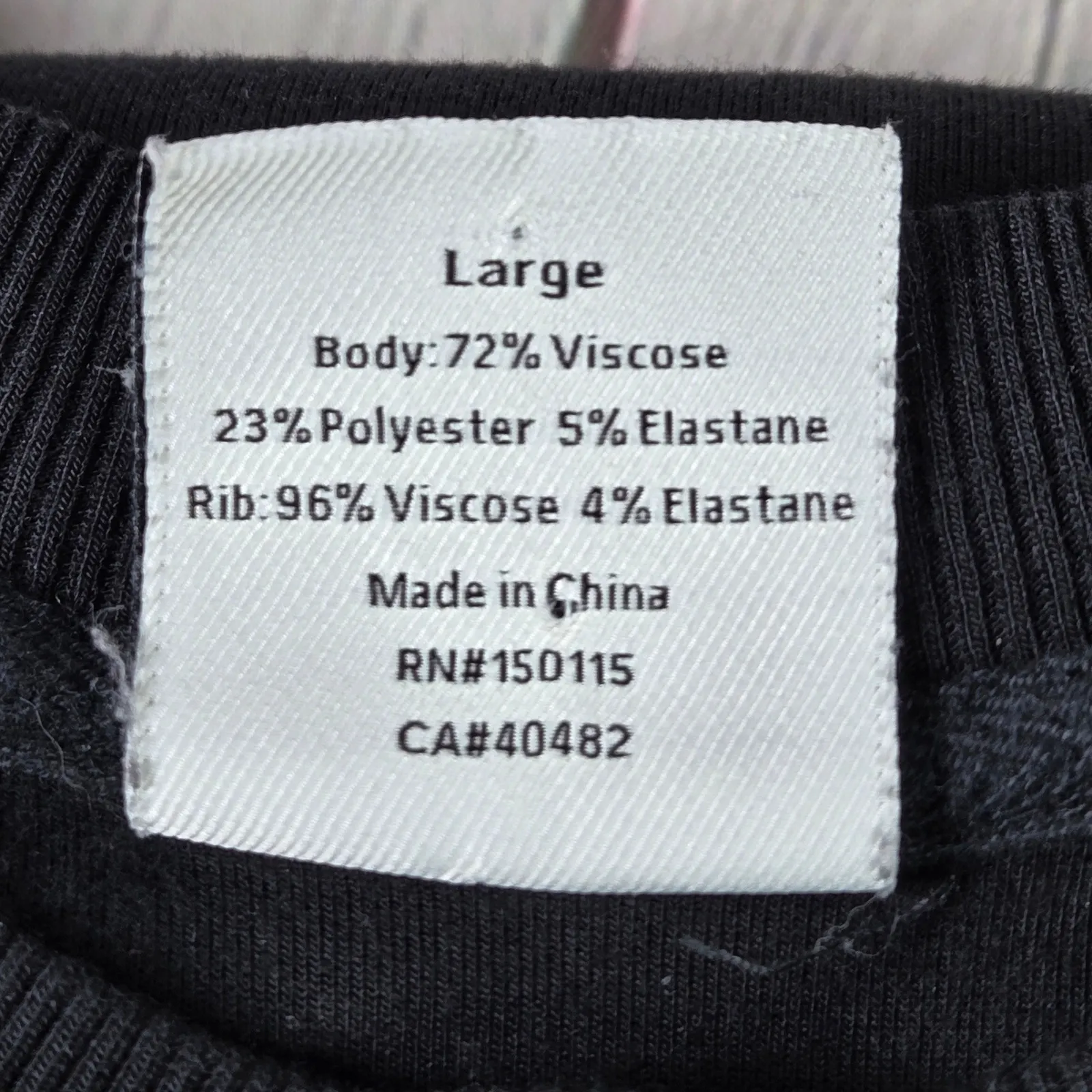 VARLEY Charter Sweat 2.0 DoubleSoft Crewneck Long Sleeve Sweatshirt Black - Image 6