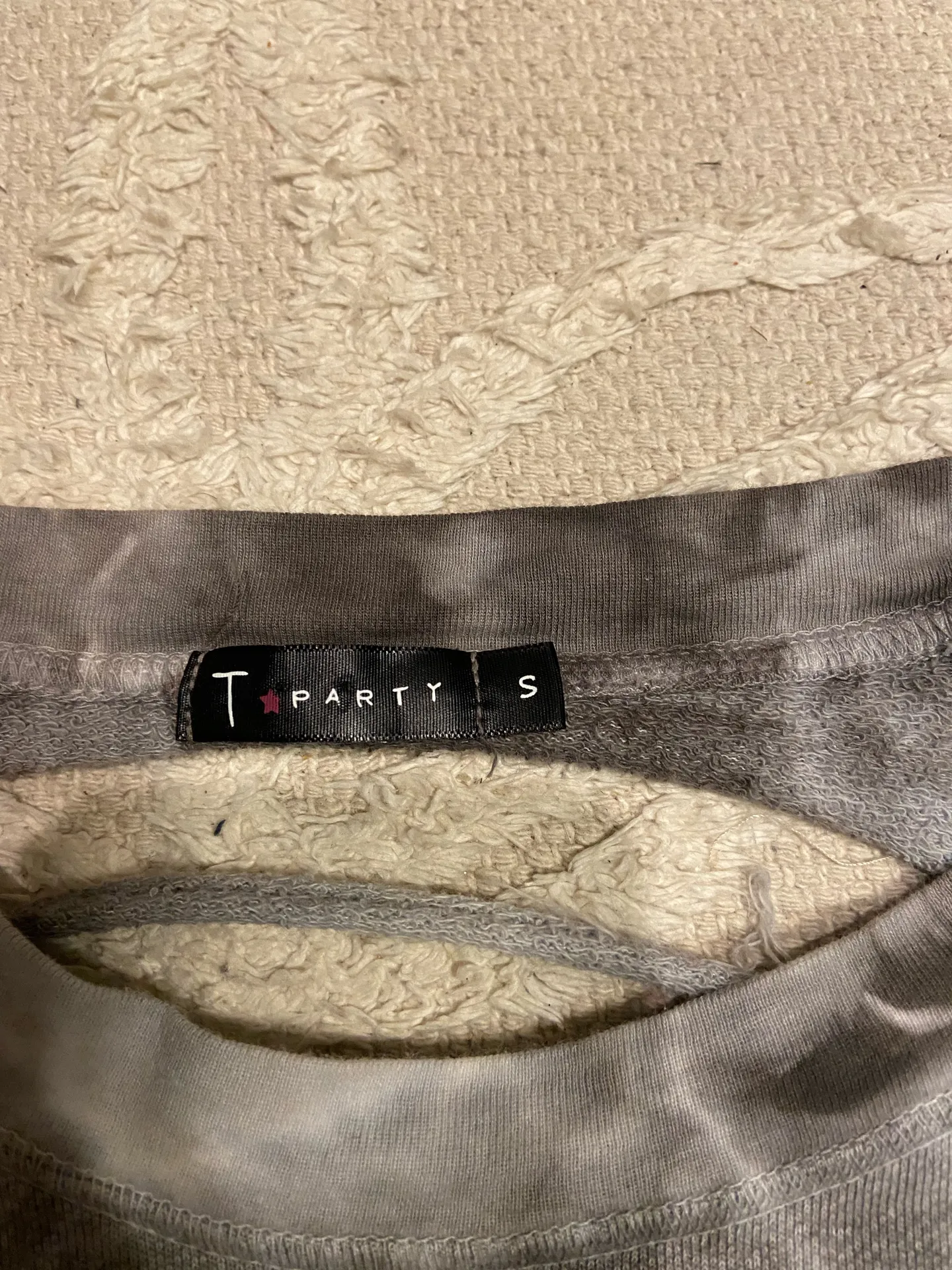 Boutique Cut Out Sweat Shirt - Image 3