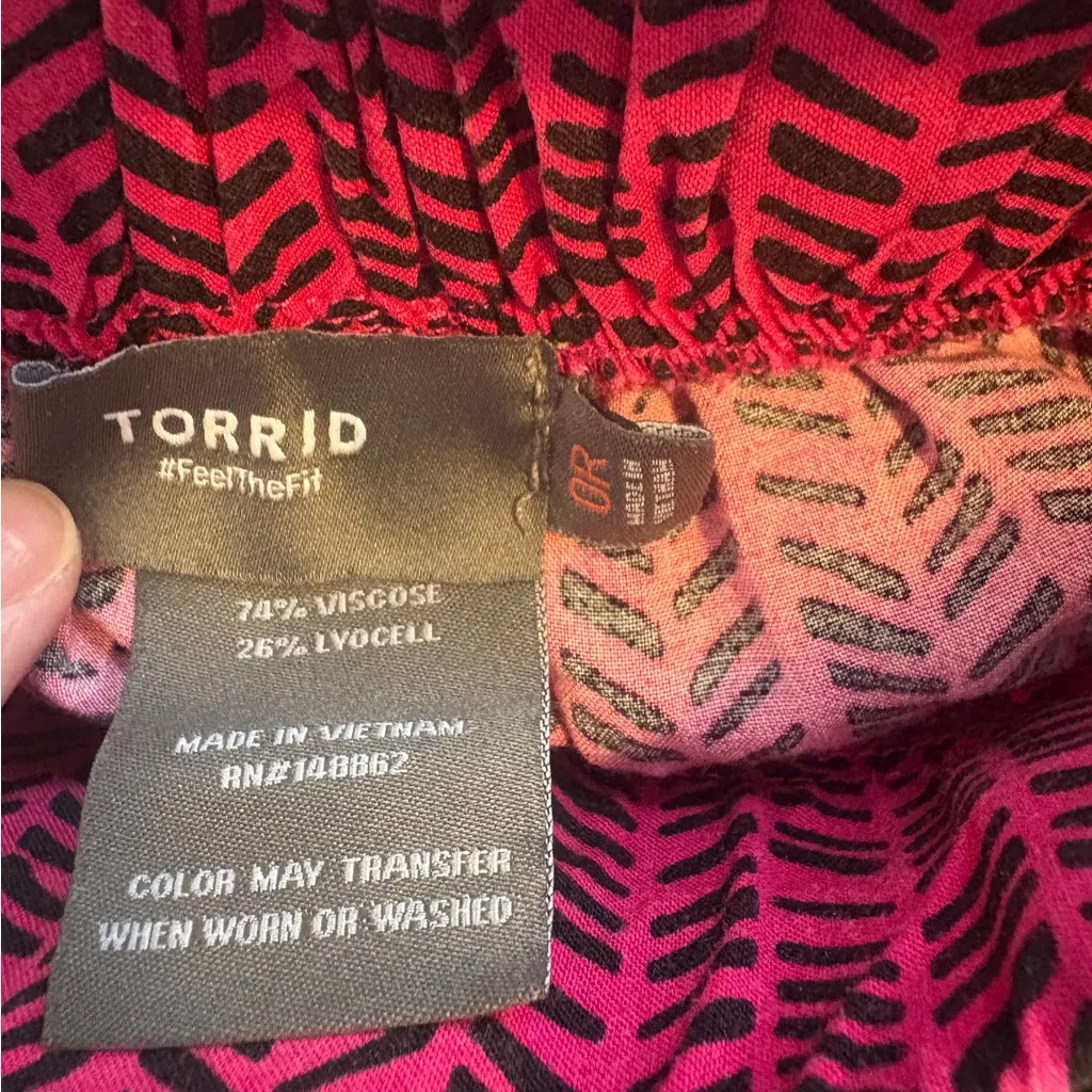 Torrid High-rise Pull-On Wide Leg Pant - Image 4