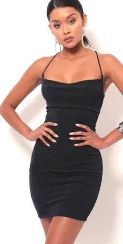 Lucy in the Sky Lace Back Bodycon Dress In Sparkling Blue Sapphire 30 40 Off Retail From Tori