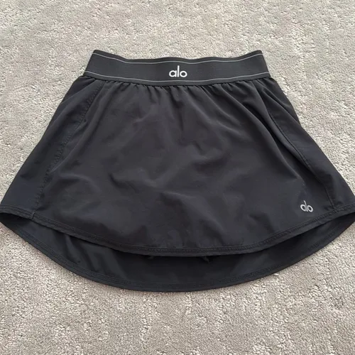 alo yoga プリーツスカートブラック alo yoga プリーツスカート XXS Alo Yoga Skirt Black Size XXS - (36