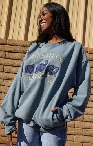 Brandy melville green bear sweatshirt outlet