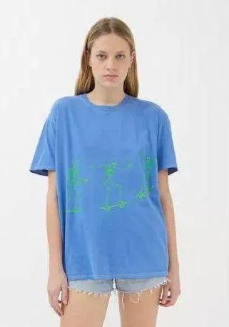 Urban outfitters green skeleton sweatshirt sale