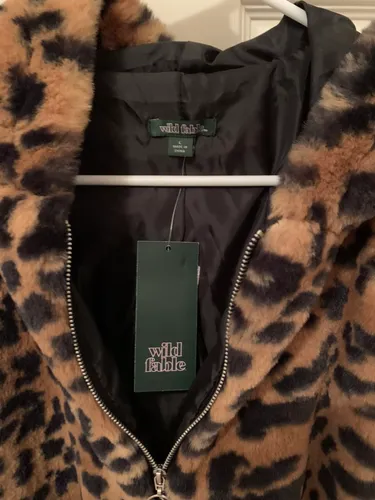 Wild fable leopard jacket new arrivals