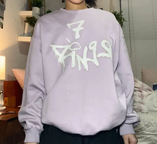 H&m ariana grande purple hoodie sale