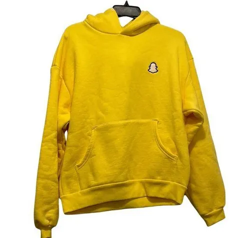 Madhappy EUC x Snapchat Collaboration Canary Yellow Hoodie RARE Unisex 95 From Hannah